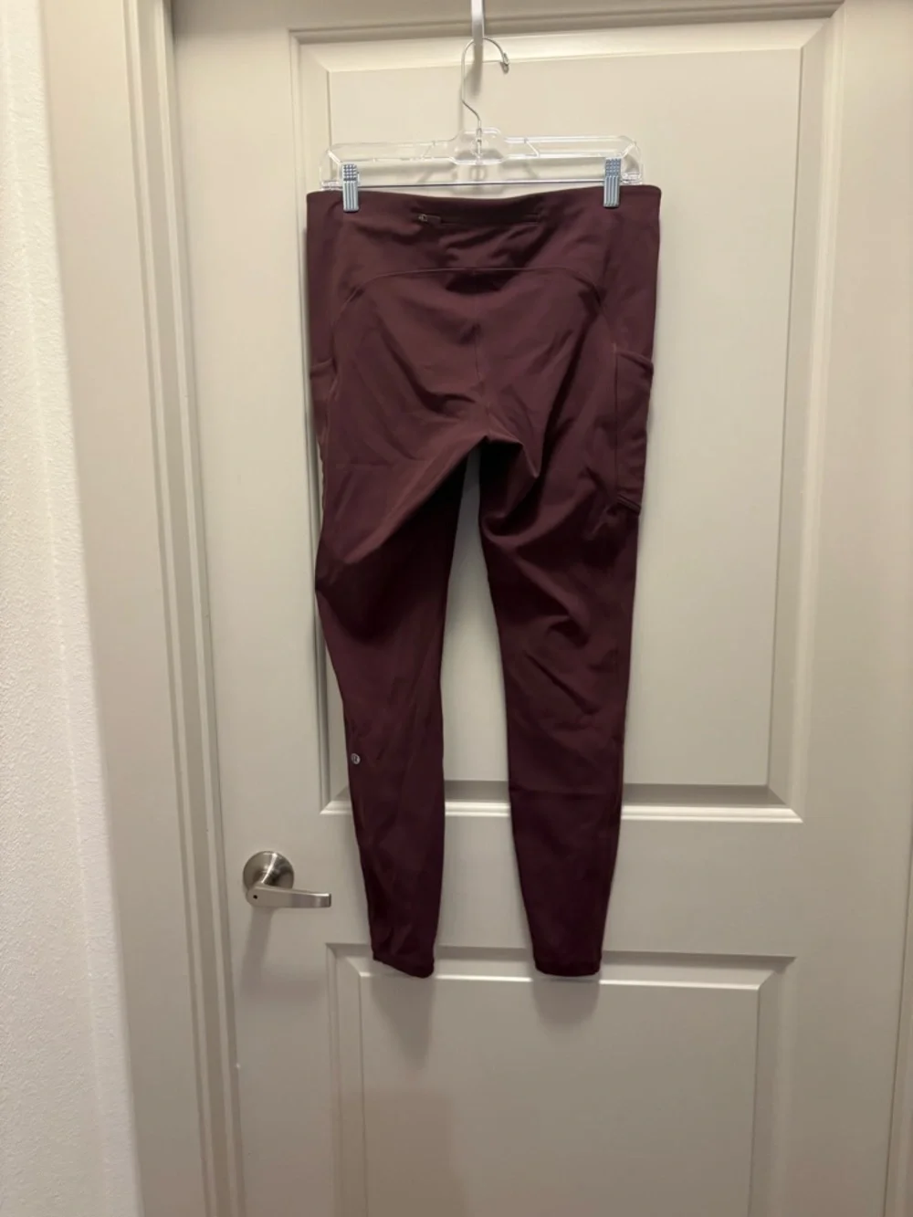 High-Waist Pocket Leggings in Deep Plum Lululemon size 10